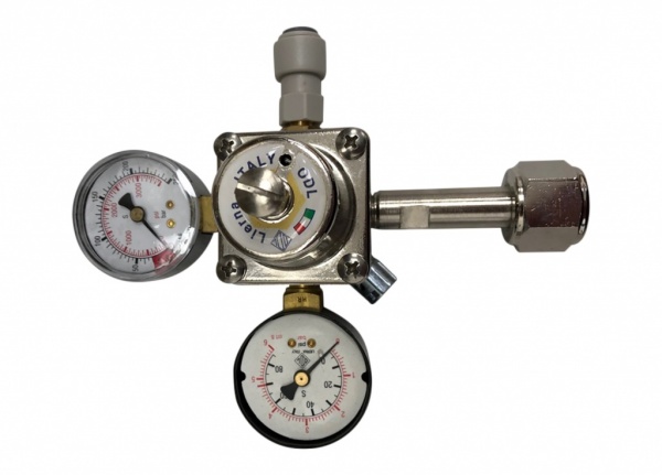 Sparkling Gas Regulator (double gauge 21 mm)